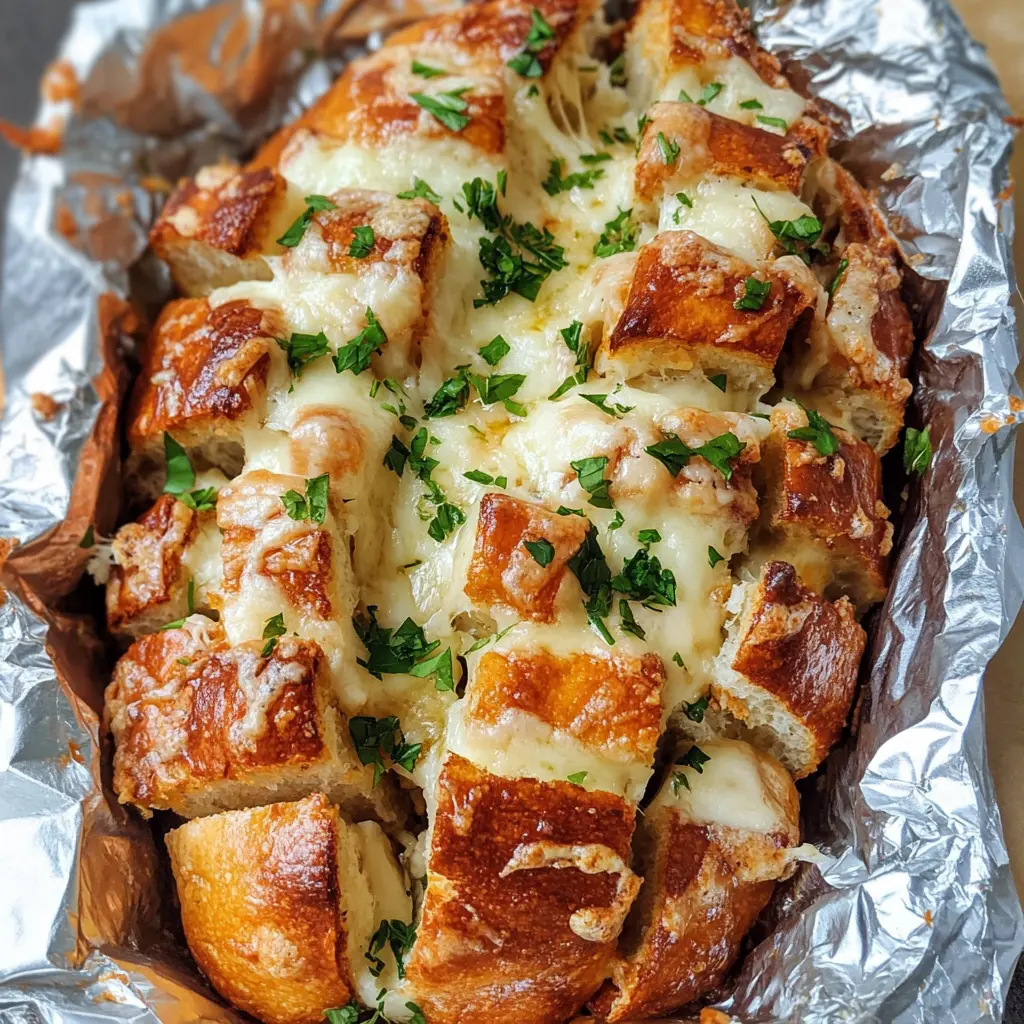 Cheesy Garlic Pull-Apart Bread