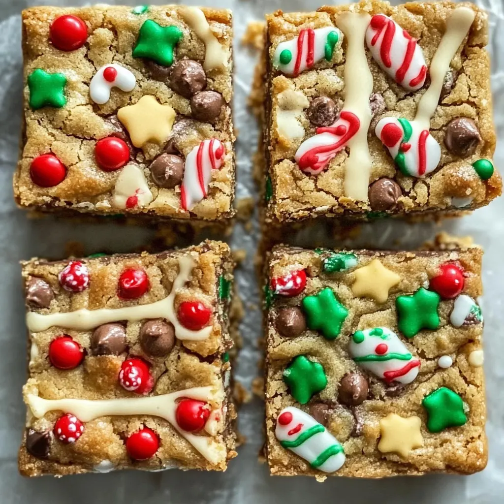 Christmas Cookie Bars