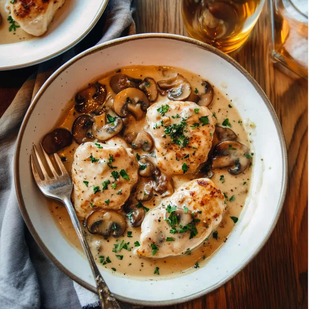 Creamy Chicken Marsala