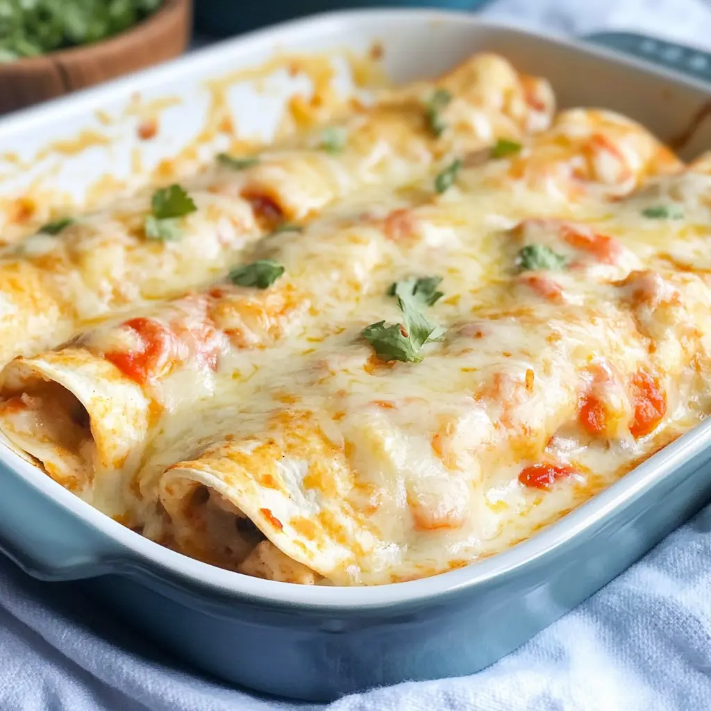 Creamy Shrimp Enchiladas