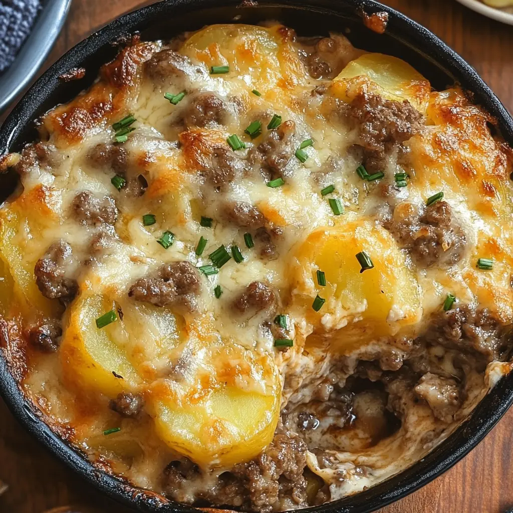 Hamburger and Potato Casserole