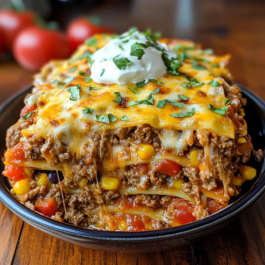 Mexican Lasagna Beef Recipe