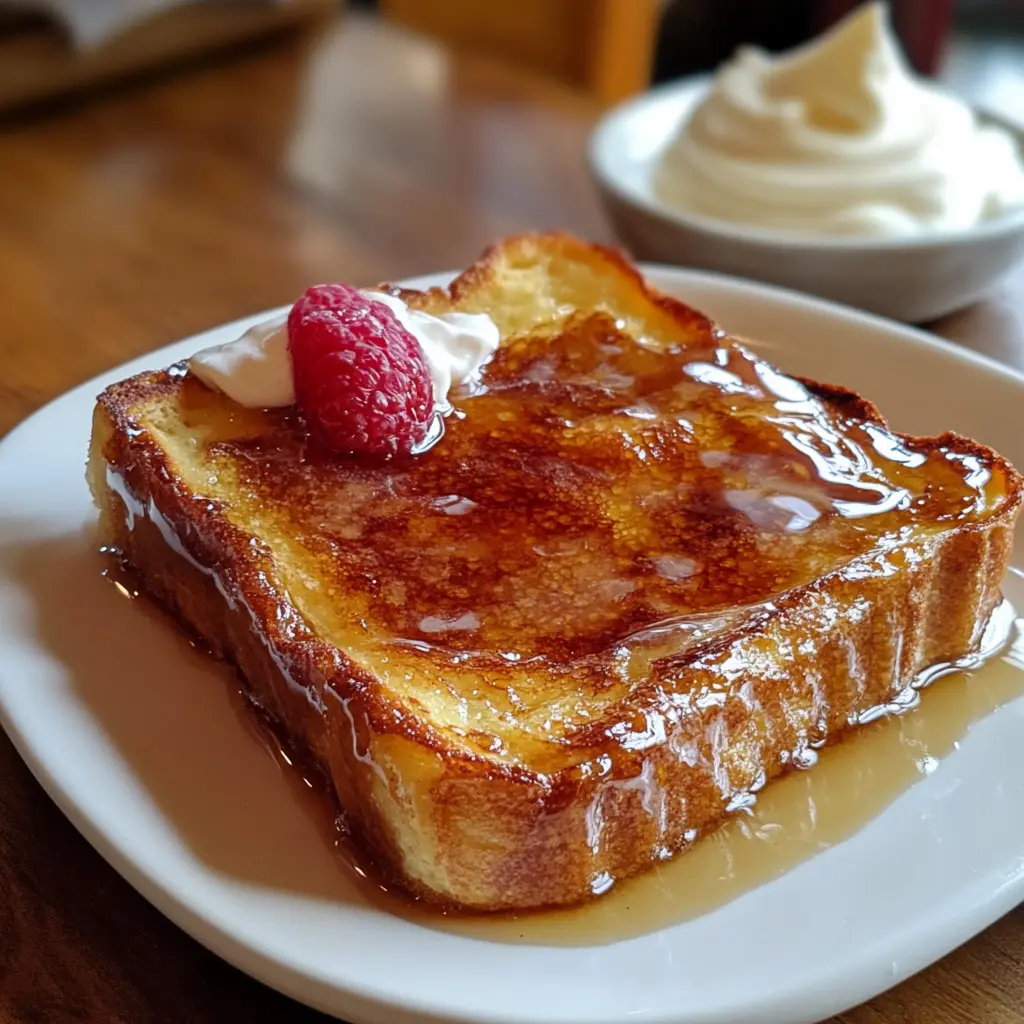 Overnight Crème Brûlée French Toast