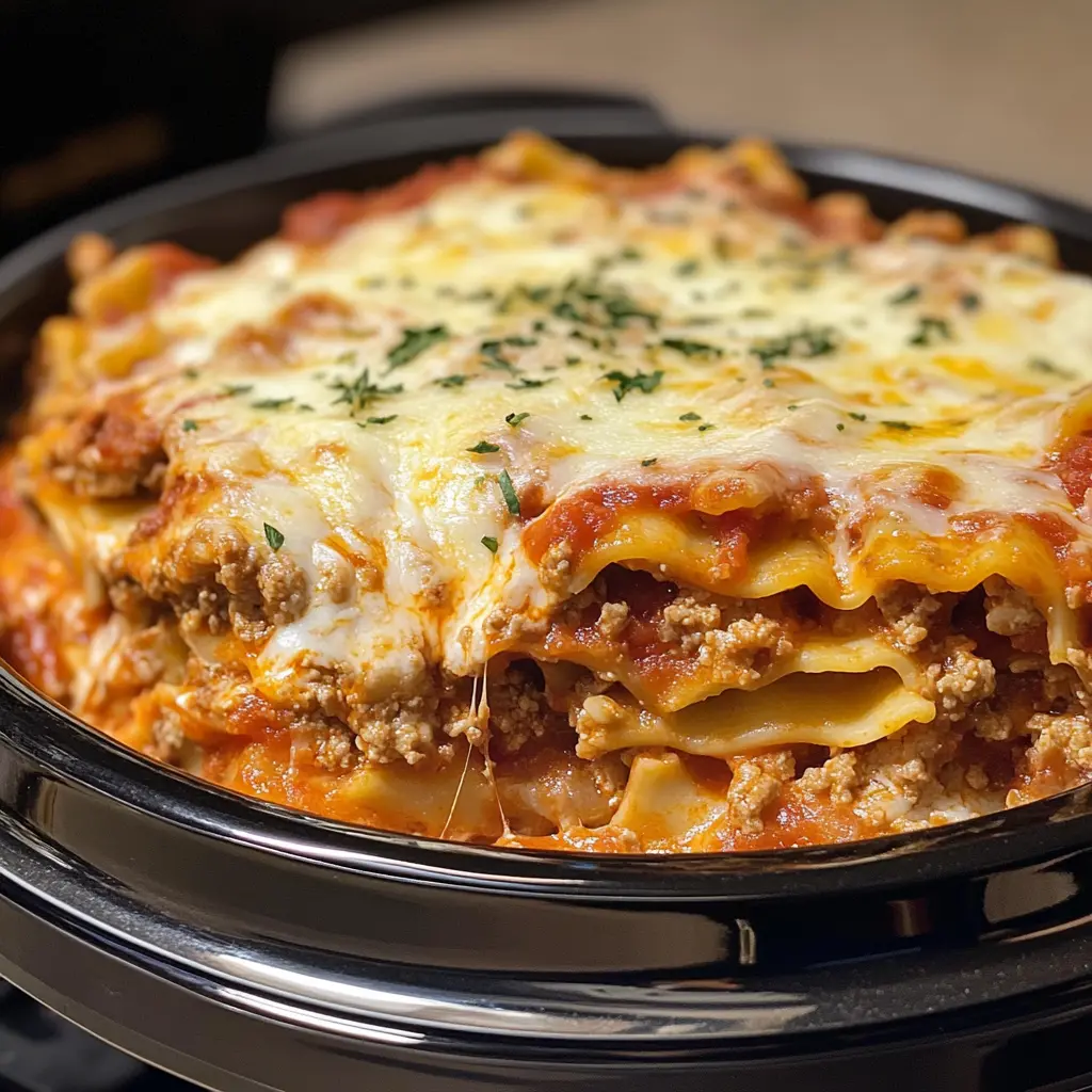 Slow Cooker Lasagna