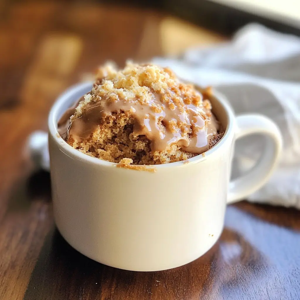 10-Minute Coffee Cake Mug Cake