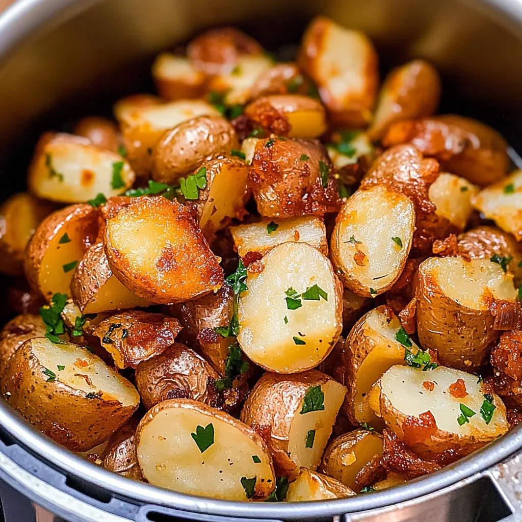 Air Fryer Canned Potatoes