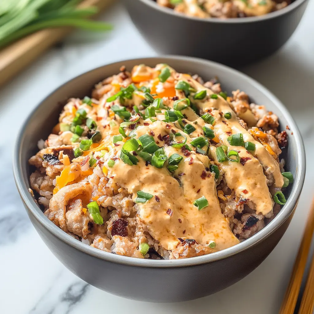 Air Fryer Egg Roll in a Bowl