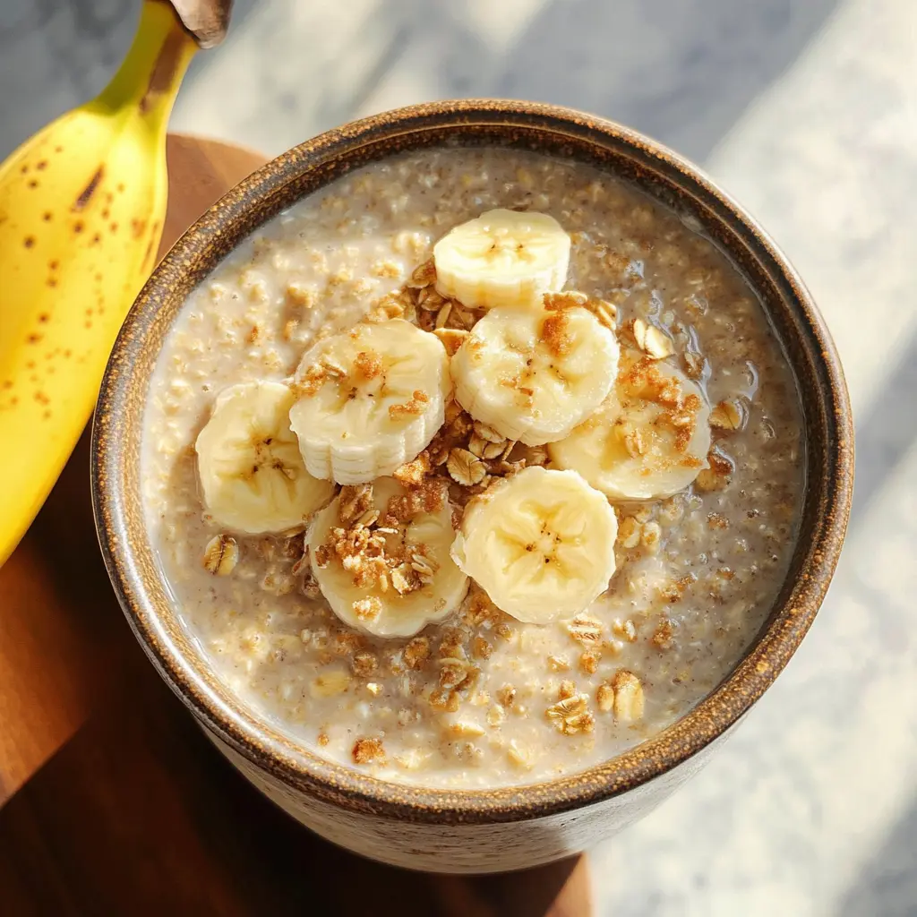 Banana Bread Overnight Oats