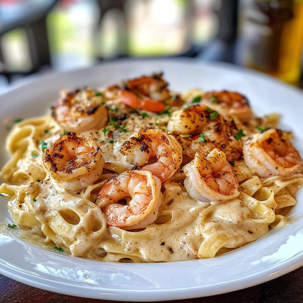 Cajun Shrimp Fettuccine Alfredo