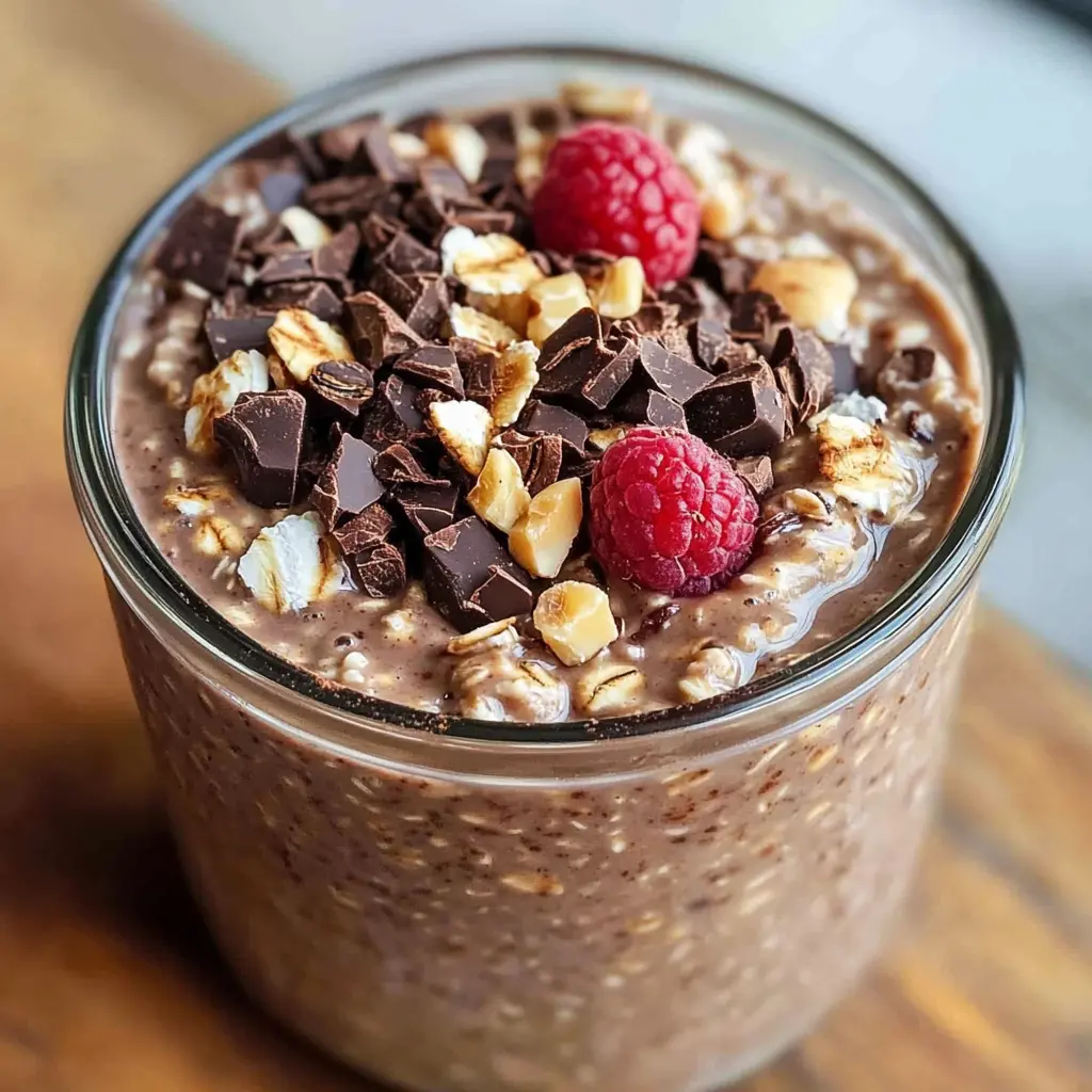 Chocolate Coffee Overnight Oats