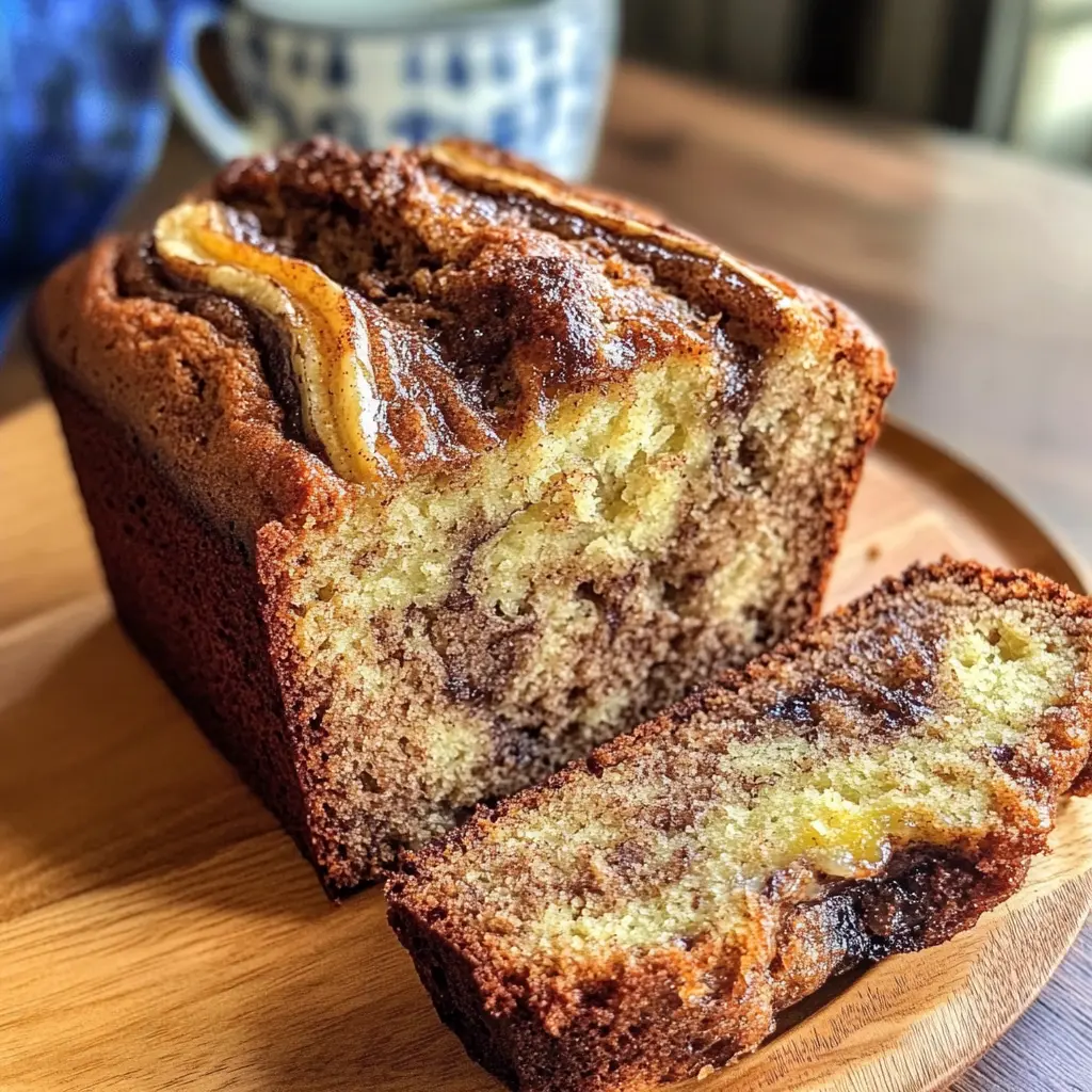 Cinnamon Swirl Banana Bread