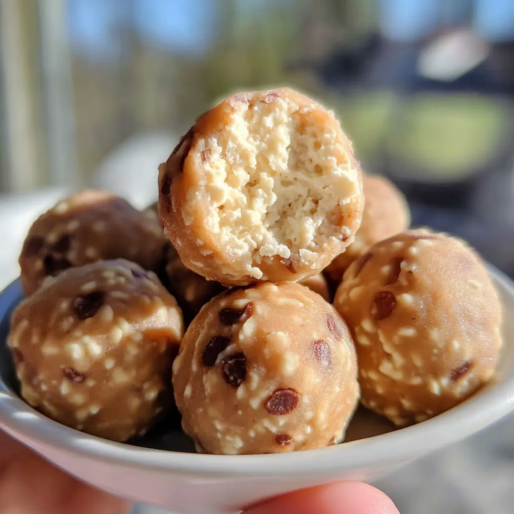 Cottage Cheese Protein Balls