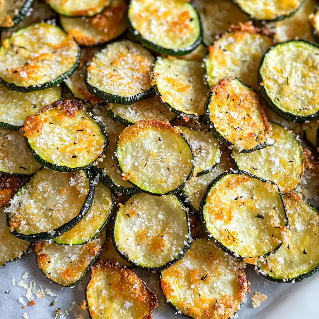 Crispy Baked Zucchini Chips