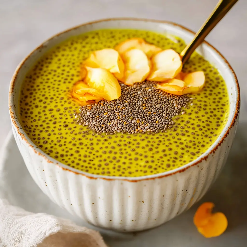 Golden Milk Chia Pudding