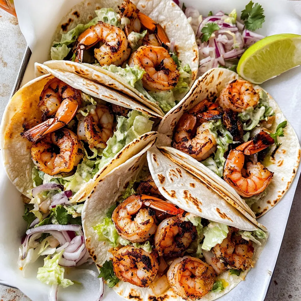 Healthy Shrimp Tacos