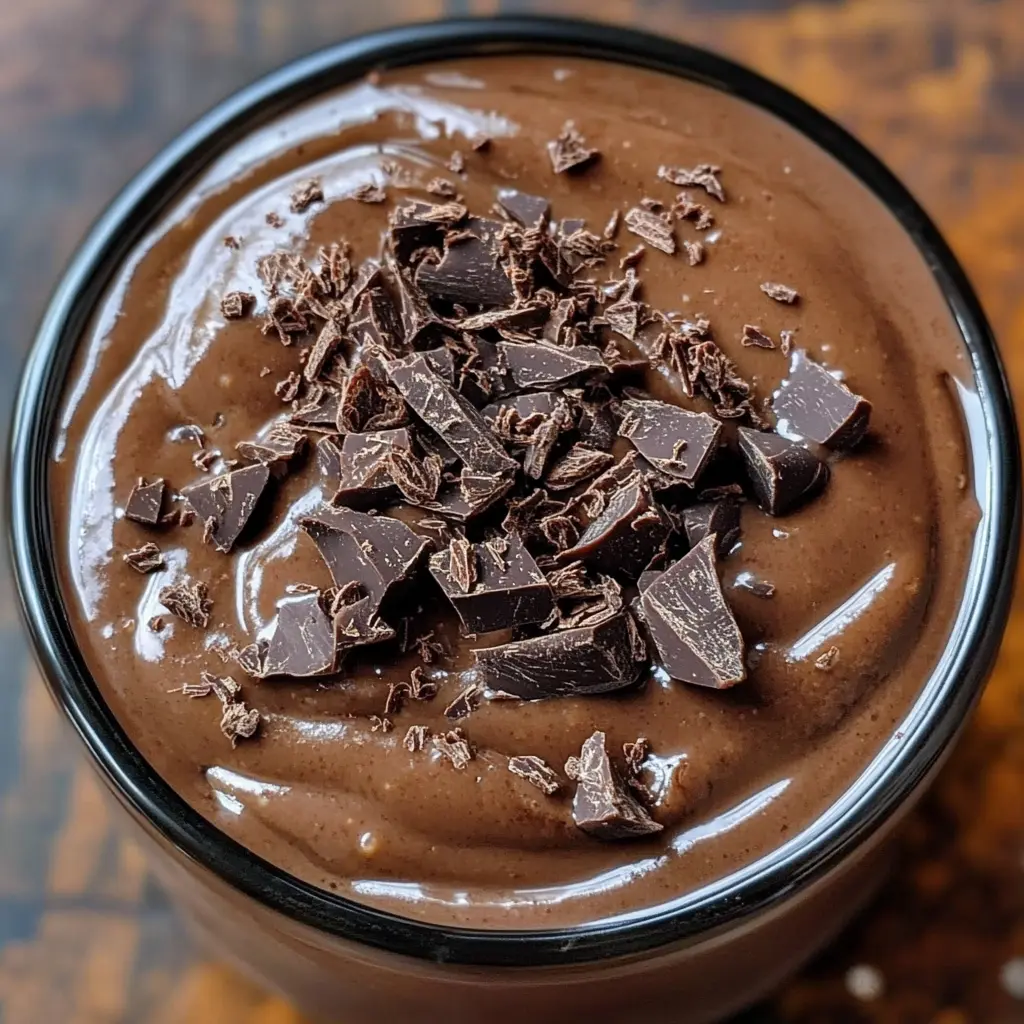 High Protein Chocolate Pudding