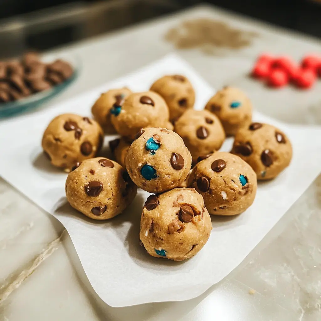 High Protein Cookie Dough Balls