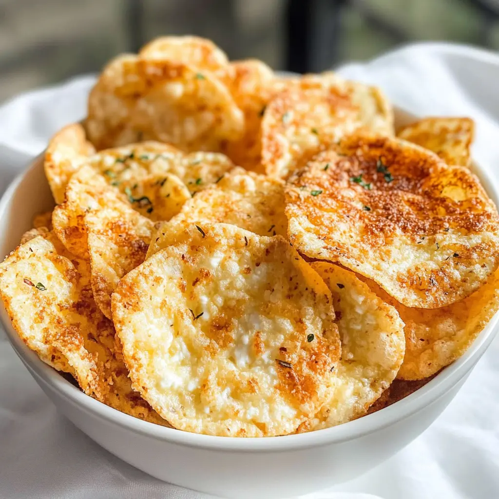 High-Protein Cottage Cheese Chips