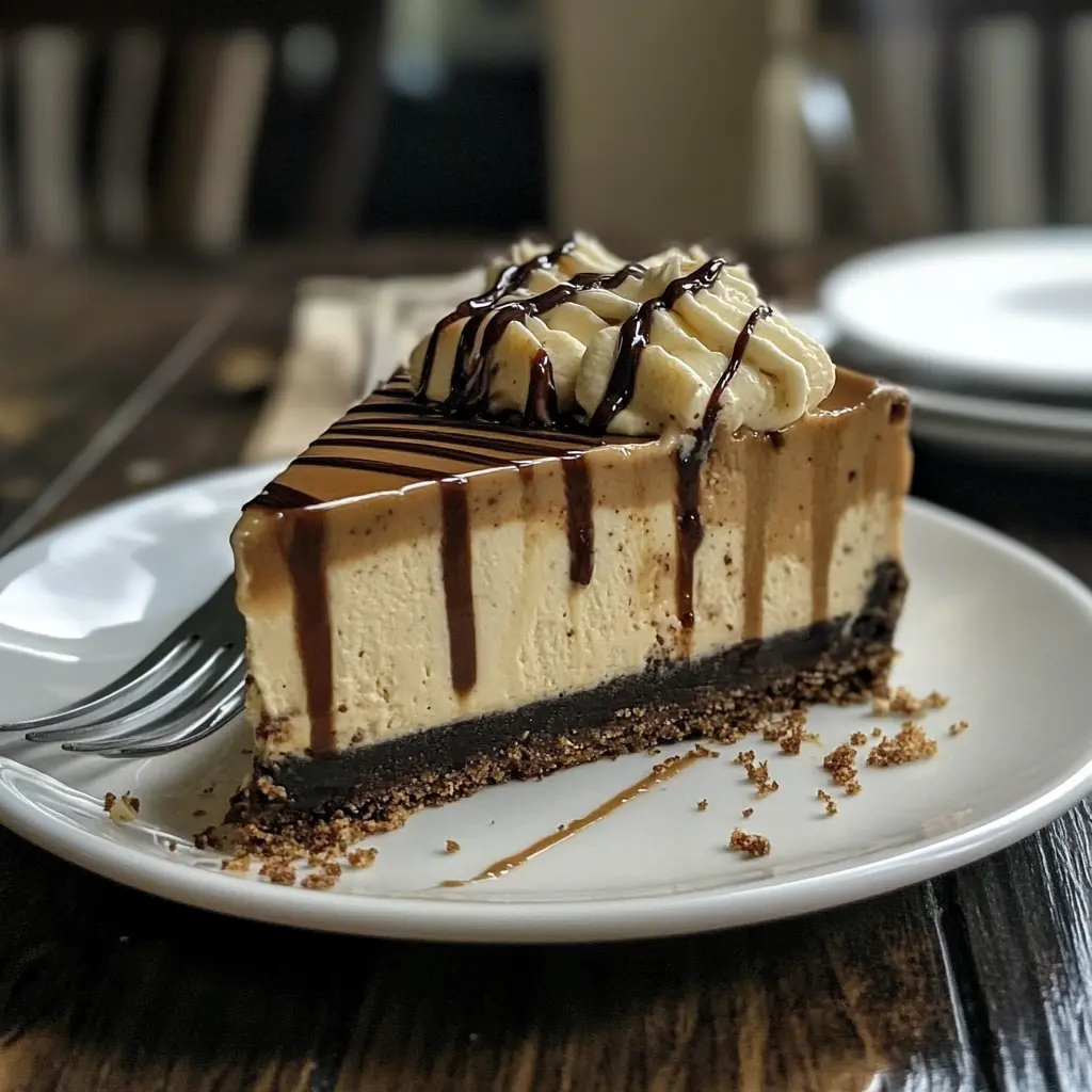 Kahlua Mudslide Cheesecake