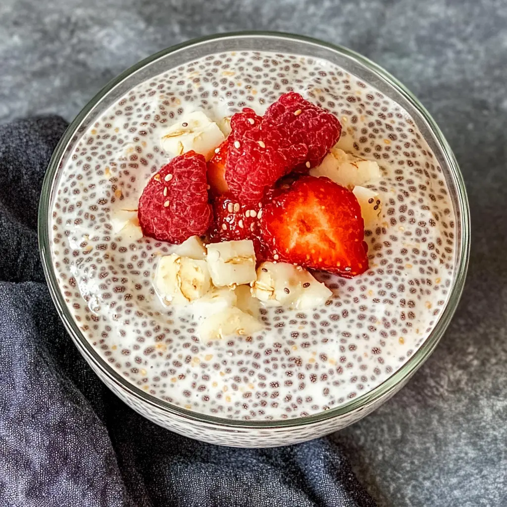 Overnight Oat Chia Pudding