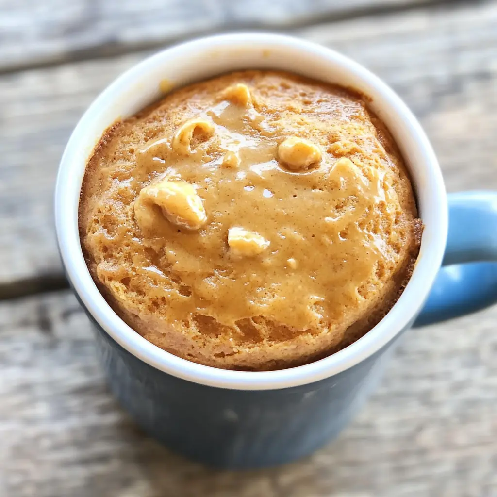 Peanut Butter Cake In A Mug