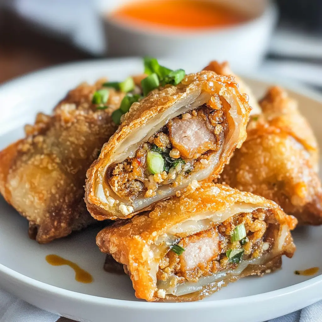 Pork Egg Rolls Recipe