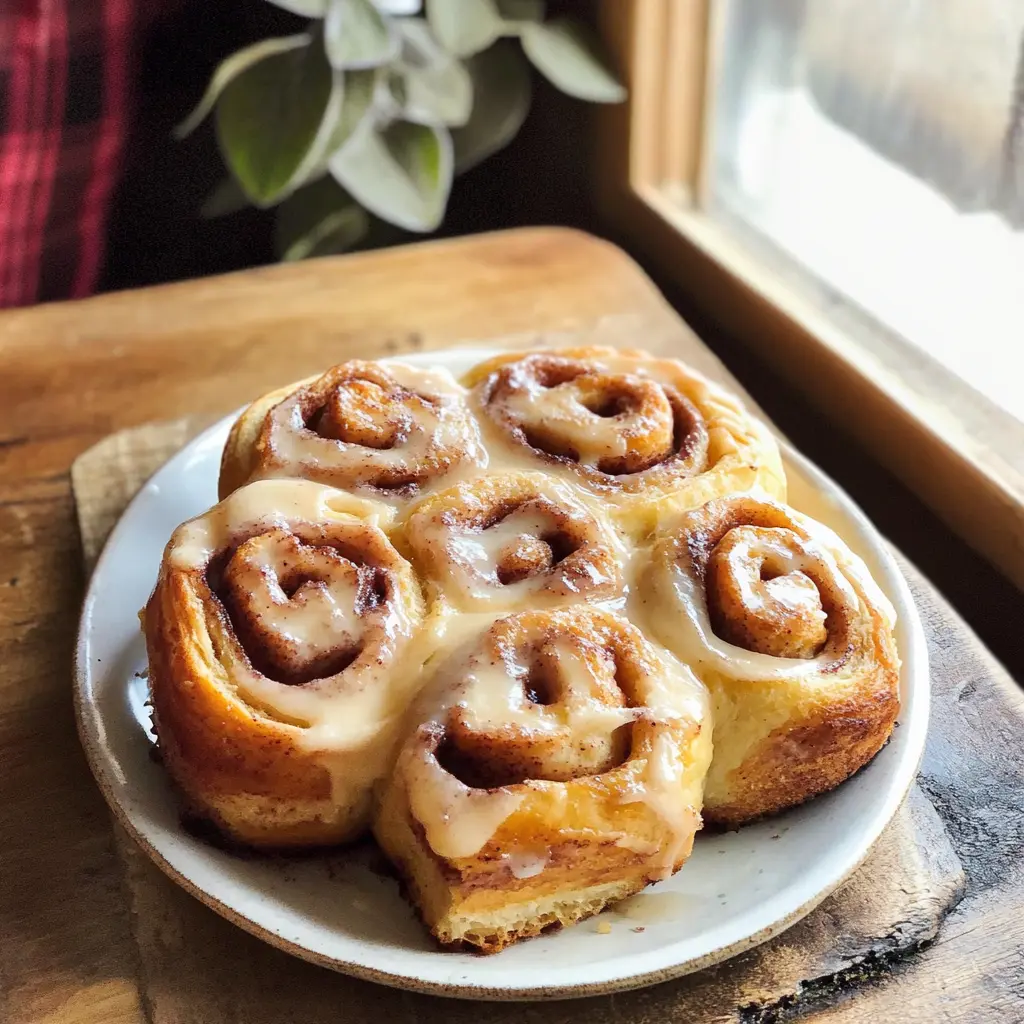 Sourdough Cinnamon Rolls - Easy Overnight