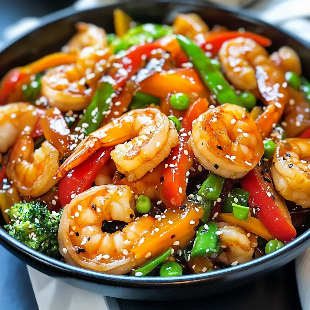 Teriyaki Shrimp Stir Fry