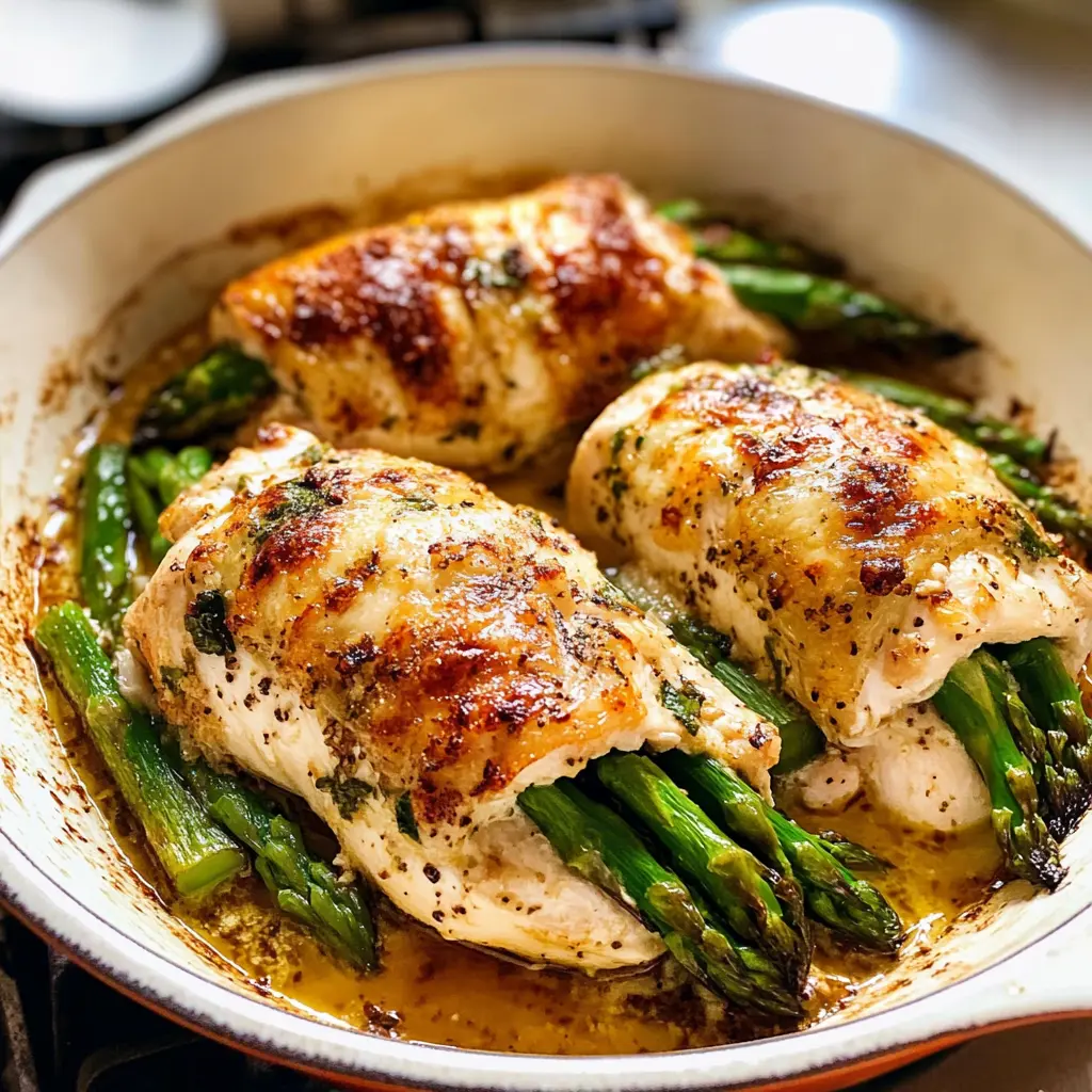 Asparagus Stuffed Chicken