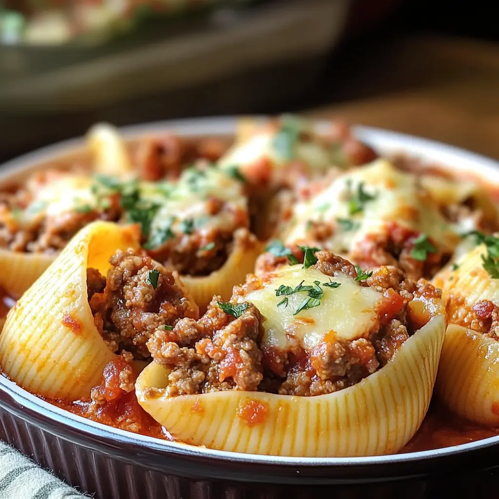 Best Stuffed Shells with Ground Beef