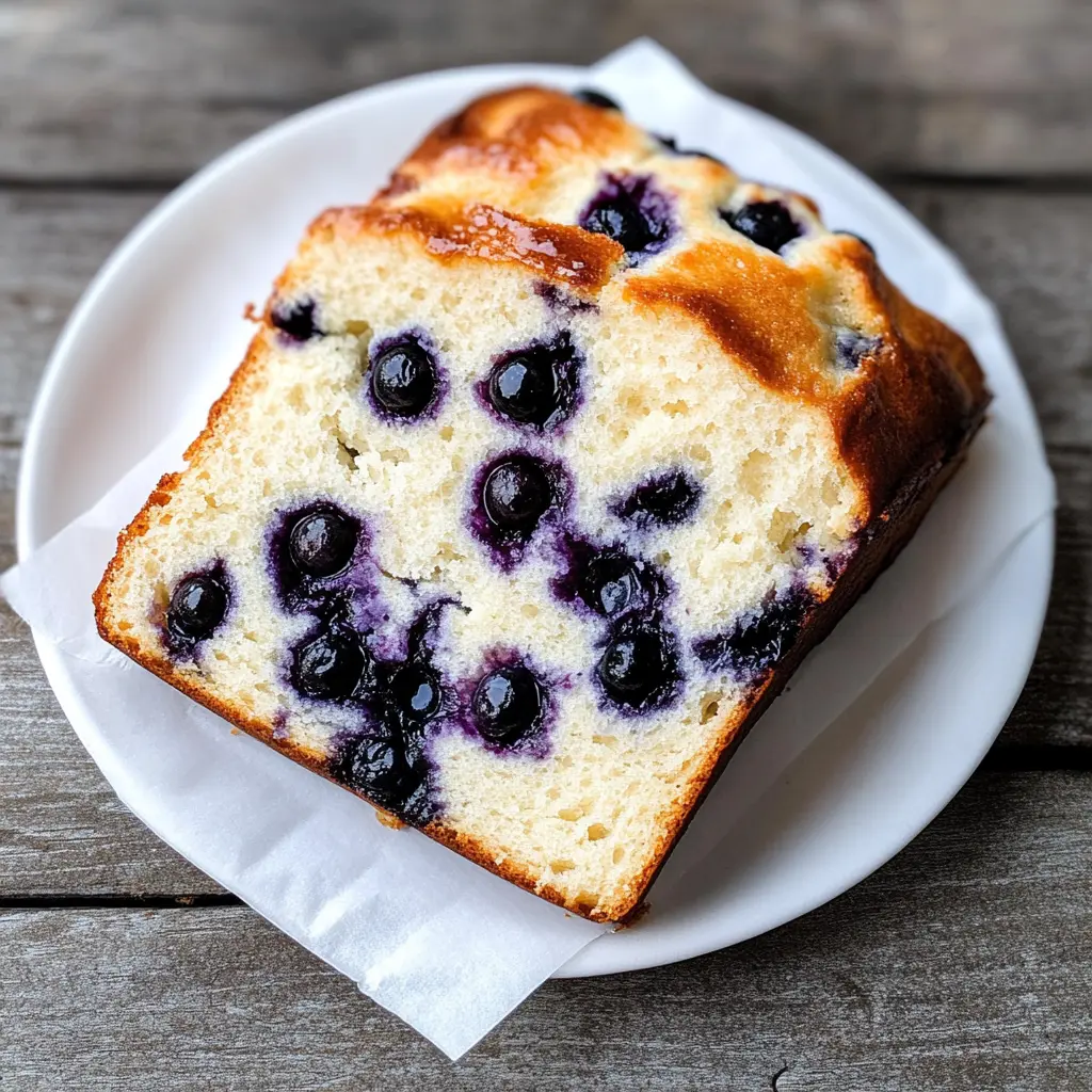 Blueberry Cream Cheese Bread