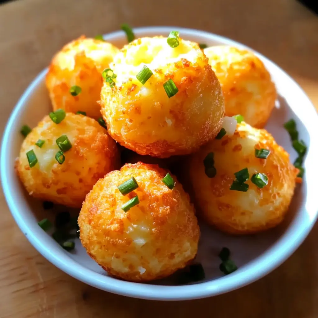 Cheesy Mashed Potato Puffs