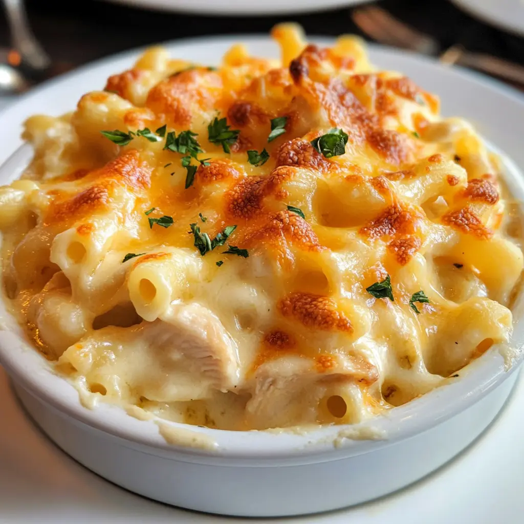 Chicken Ranch Macaroni and Cheese