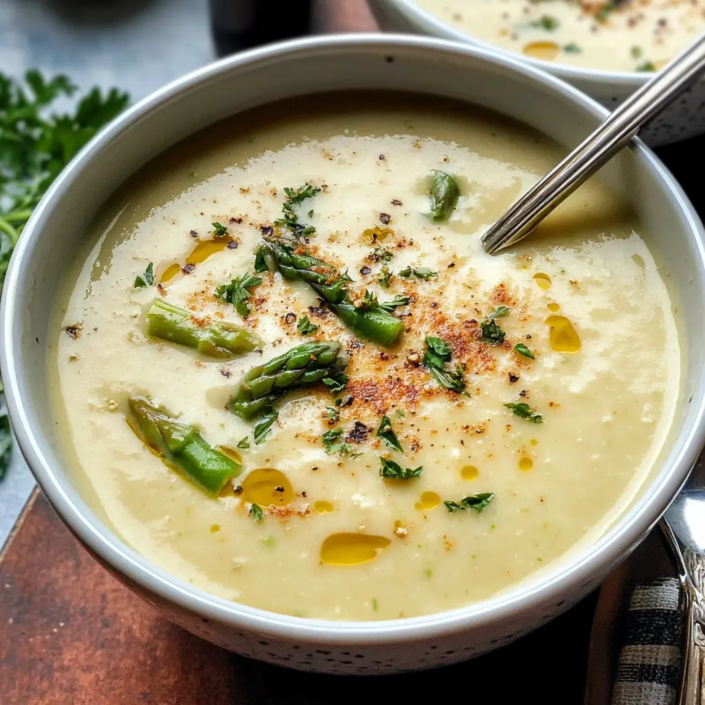 Creamless Cream of Asparagus Soup