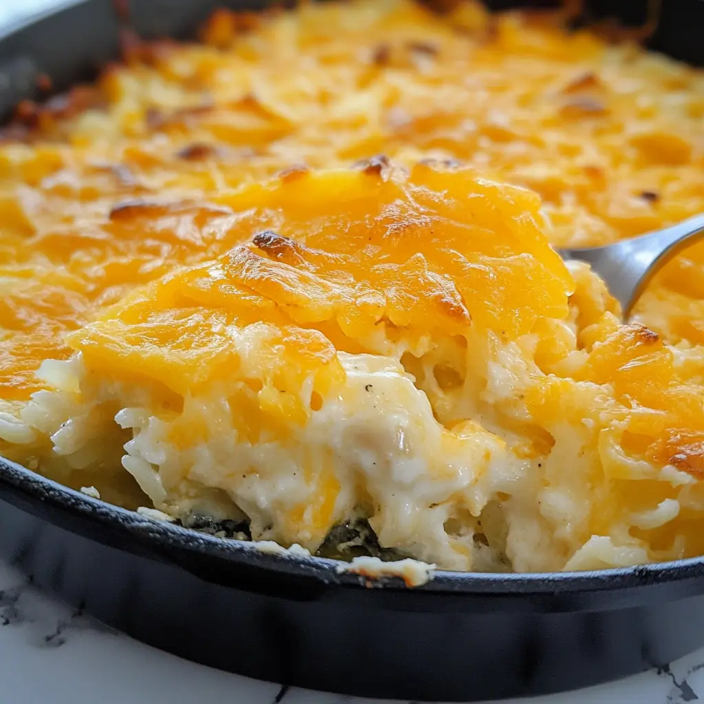 Easy Cheesy Hashbrown Casserole