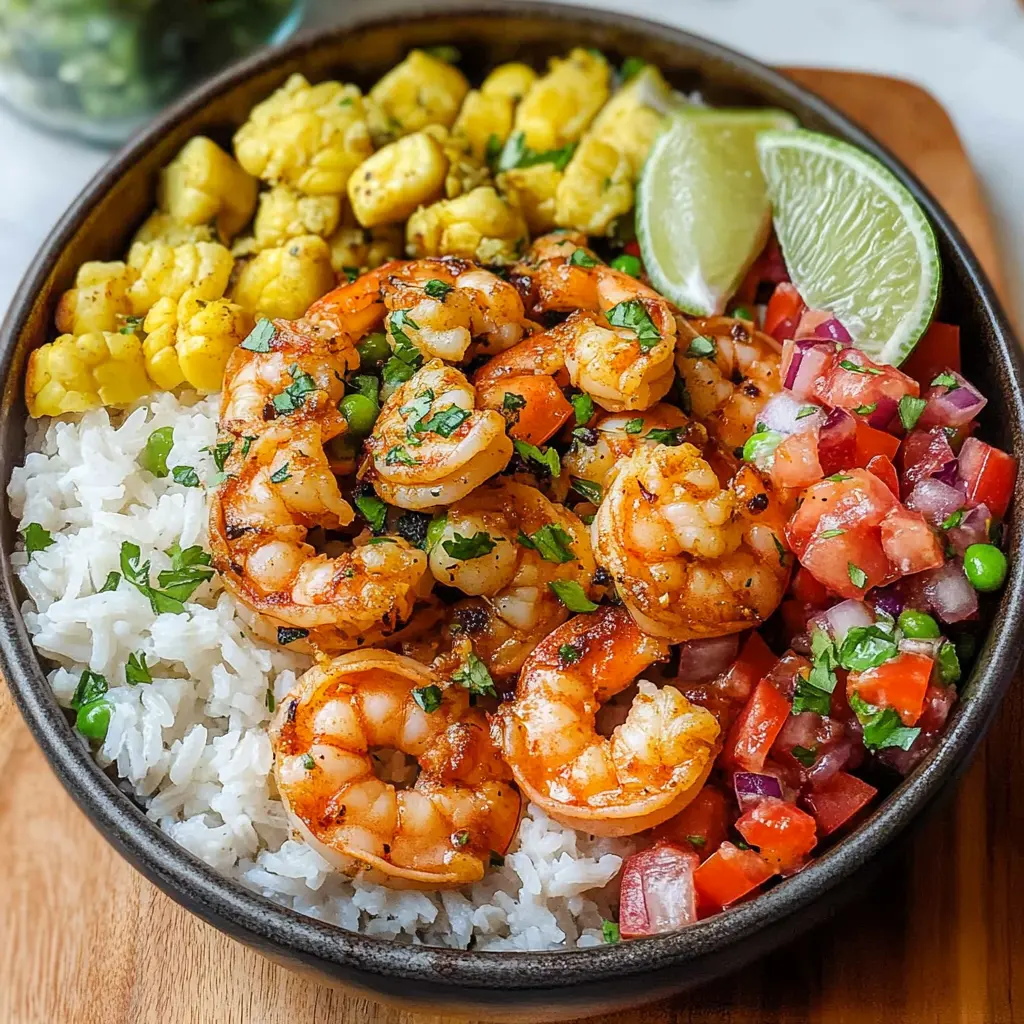 Fiesta Shrimp Rice Bowl