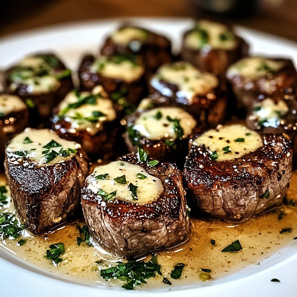 Garlic Butter Steak Bites with Parmesan Cream Sauce