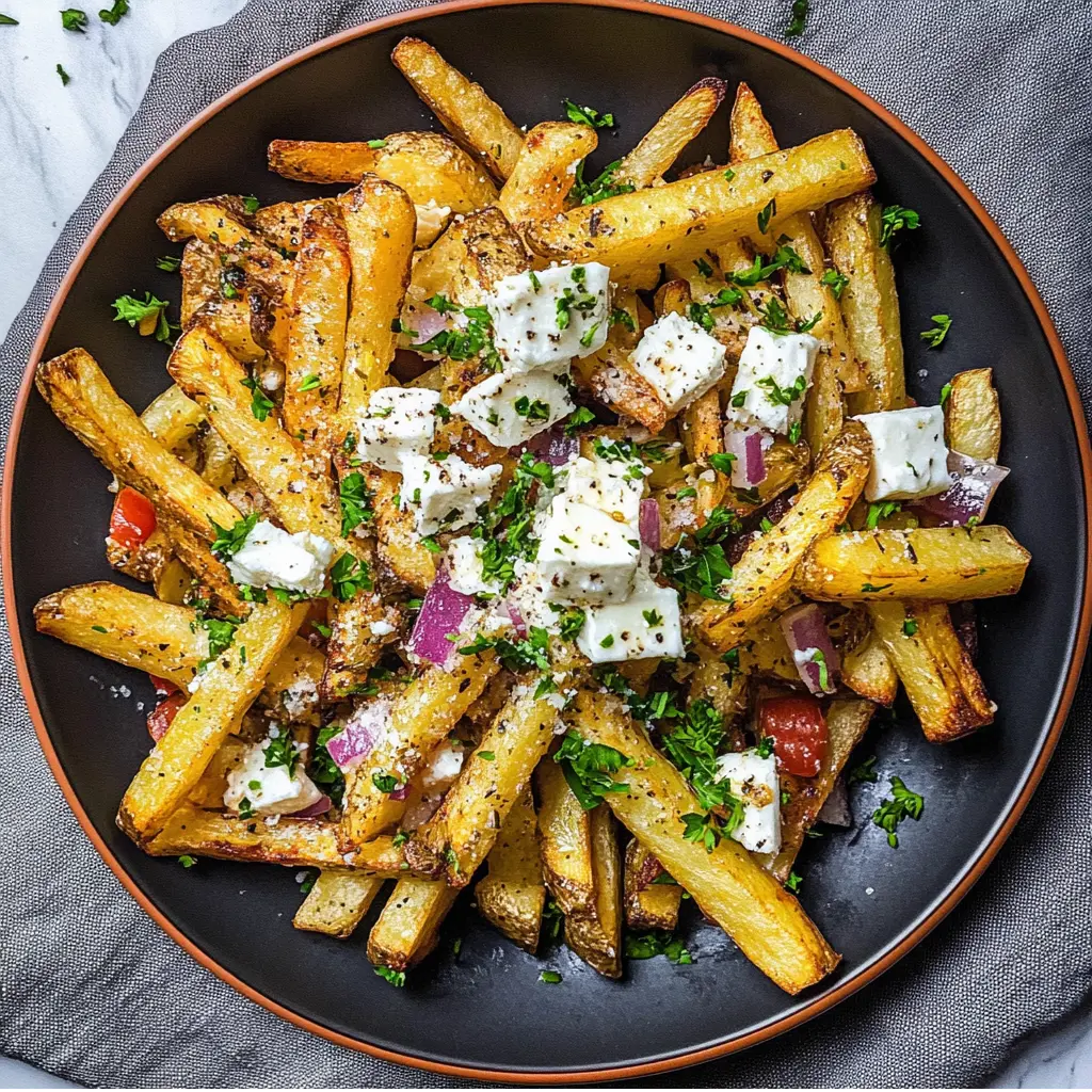 Homemade Greek Fries