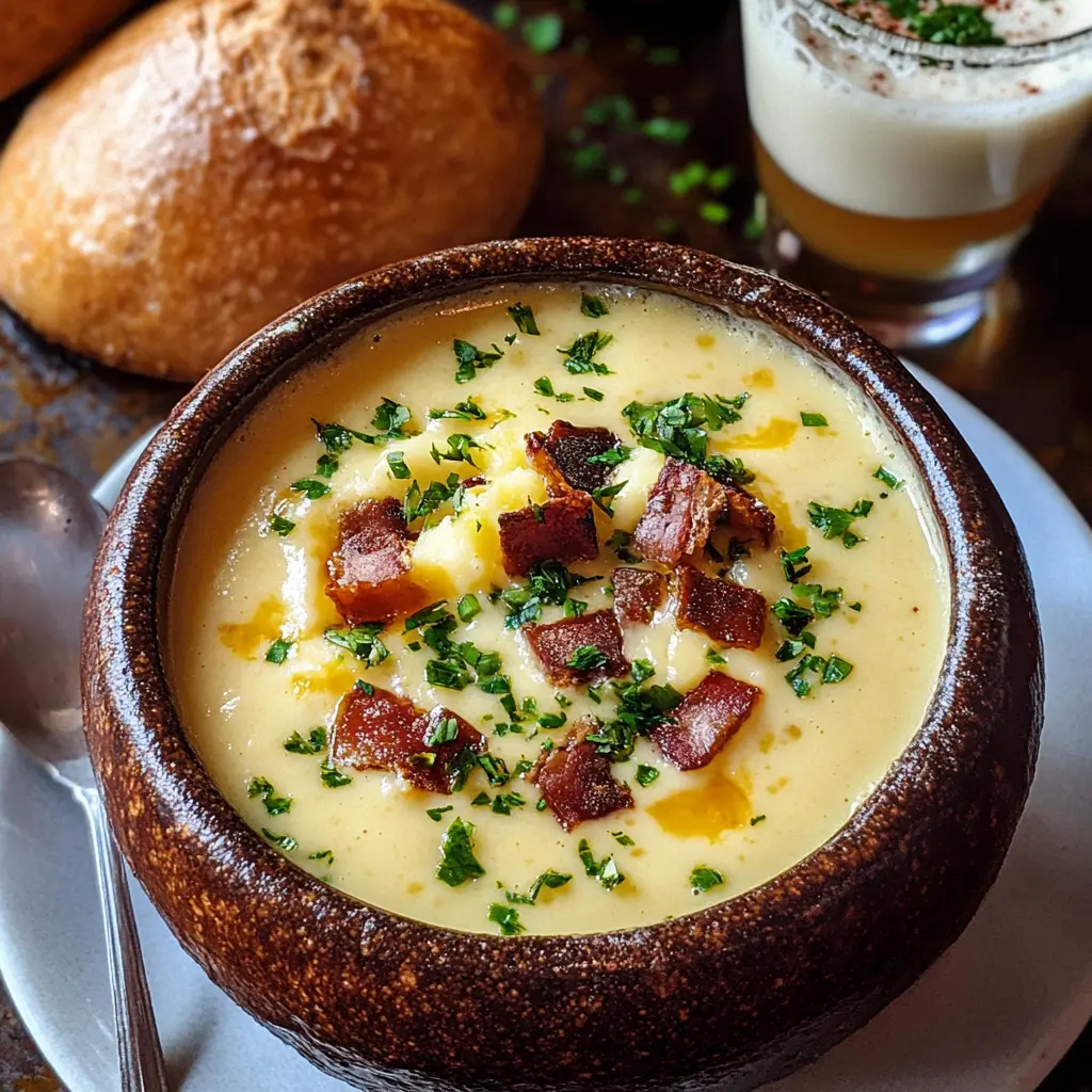 Irish Beer Cheese Soup