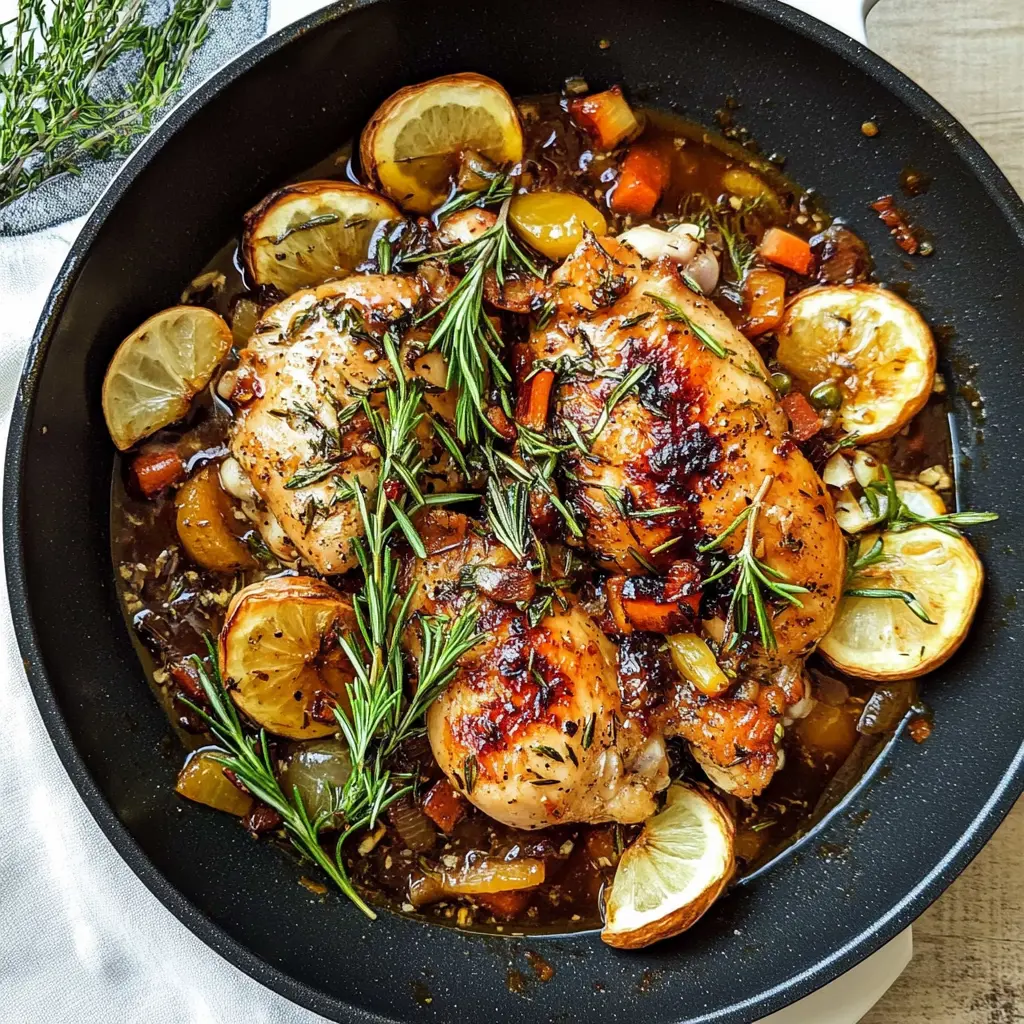 One-Pan Honey Rosemary Chicken