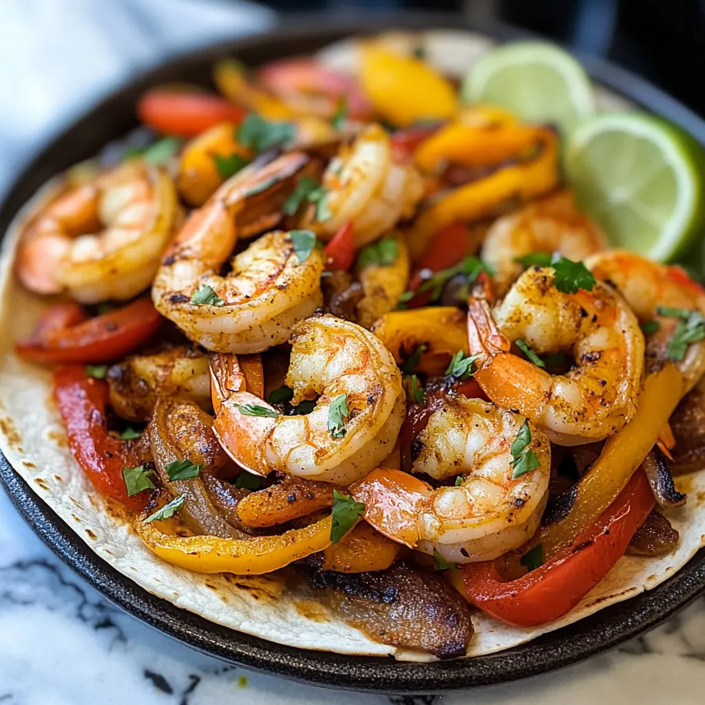 Shrimp Fajitas