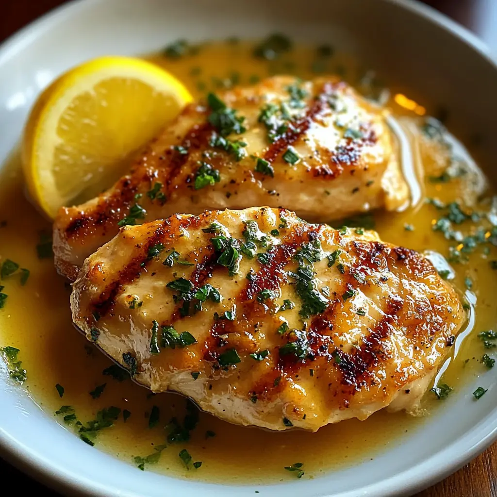 Chicken Piccata with Lemon Sauce