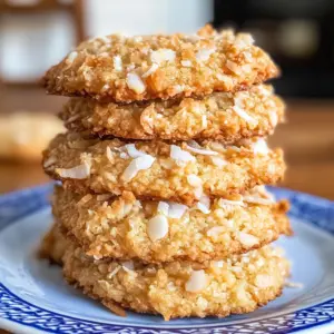 Crispy, Chewy Carolina Coconut Cookies