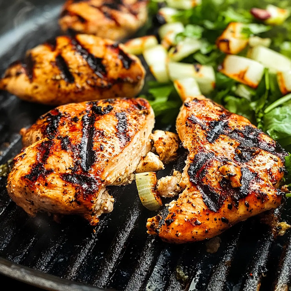 Fire up the grill for juicy, tender grilled chicken breasts that are bursting with flavor! This easy recipe uses simple ingredients like fresh herbs and garlic for a tasty meal that’s perfect for family dinners or summer gatherings. Save this pin to cook up a delicious and healthy dish anytime you need a quick meal idea!